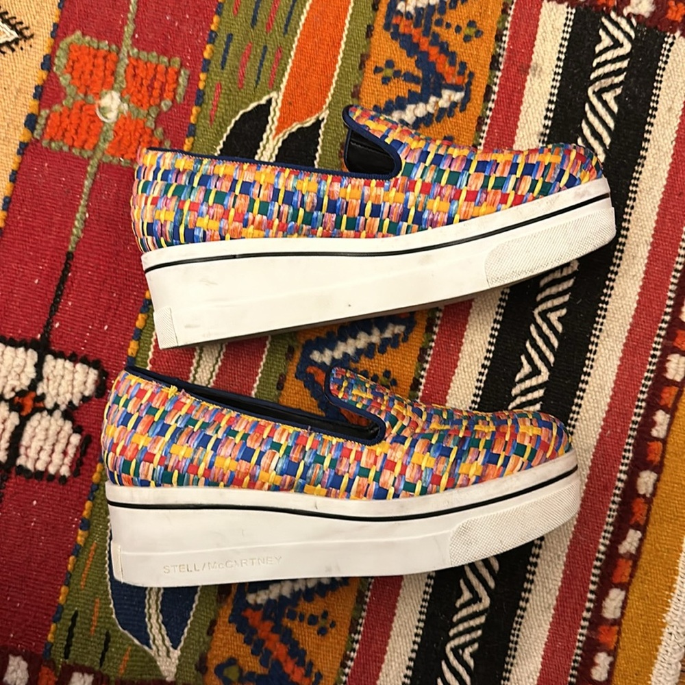 Stella McCartney Platforms Espadrilles rainbow 37 - Picture 3 of 6